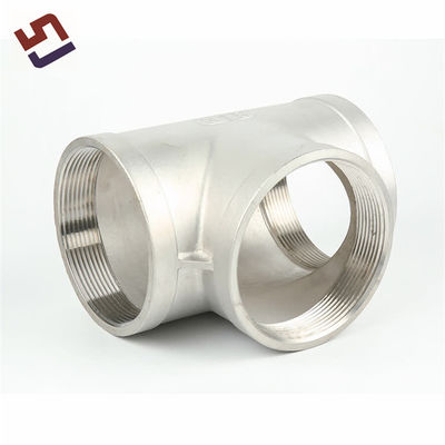 Pipe en acier inoxydable à 90 degrés NPT
