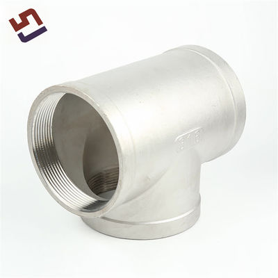Pipe en acier inoxydable à 90 degrés NPT