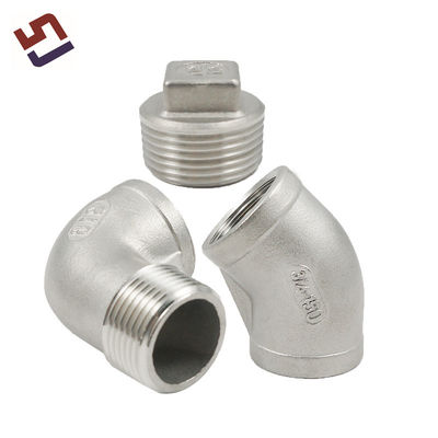 Pipe de coulée de fil de fer féminin en acier inoxydable personnalisée