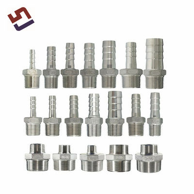 OEM coulée de précision Femme tuyau d'installation connecteur de tuyau hydraulique double raccords de tuyau hexagonal