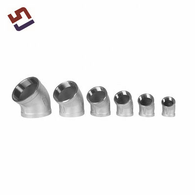 OEM en acier inoxydable 304 316 Connecteur de coulée de précision personnalisé 90 degrés