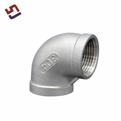 Fabrique personnalisée personnalisée en acier inoxydable de haute précision 90 degrés