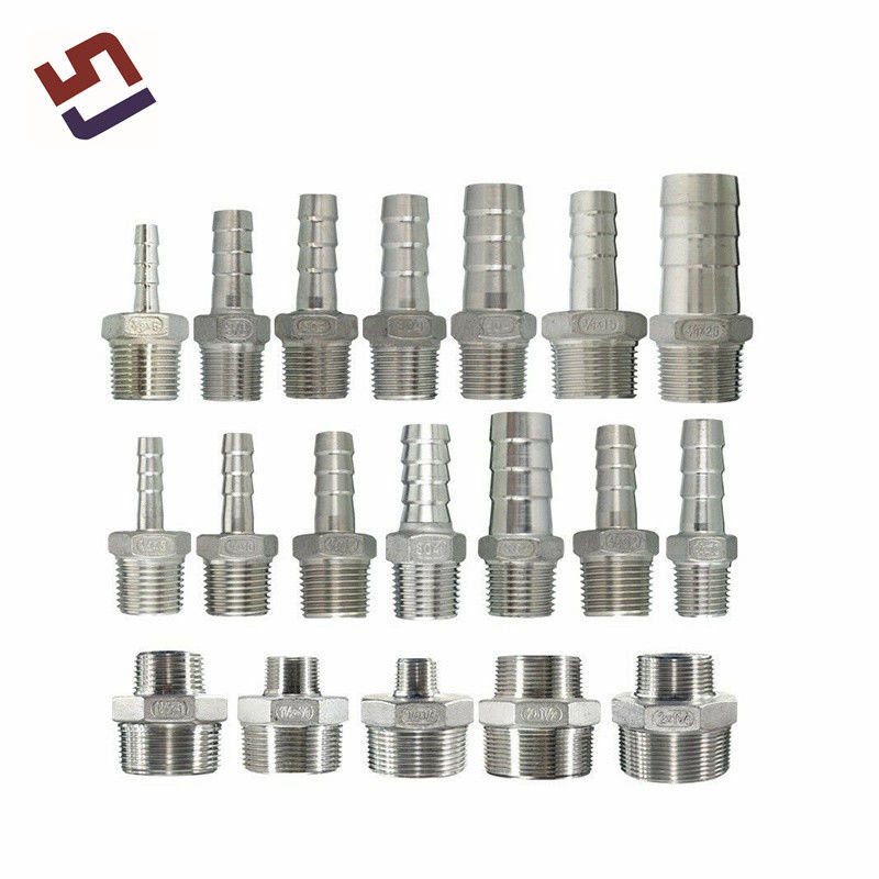 OEM coulée de précision Femme tuyau d'installation connecteur de tuyau hydraulique double raccords de tuyau hexagonal