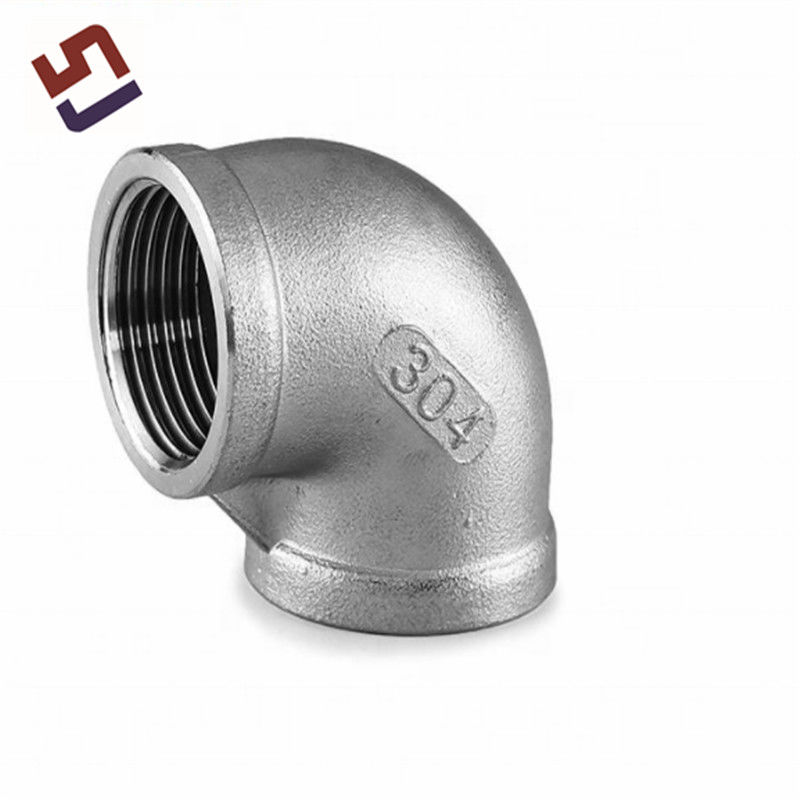 OEM en acier inoxydable 304 316 Connecteur de coulée de précision personnalisé 90 degrés